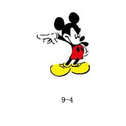 Disegno per glitter tattoo Fengda 09-04