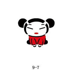 Disegno per glitter tattoo Fengda 09-07