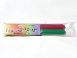 AmeriColor 2x GOURMET WRITERS Food Pen (Christmas set) - Red+Green