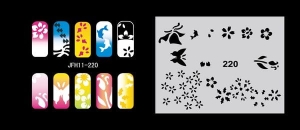 Disegno per le unghie (aerografo nail art) Fengda JFH11-220