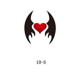 Disegno per glitter tattoo Fengda 10-05