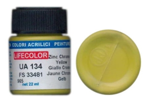Colore LifeColor UA134 mimetic zinch chrome yellow