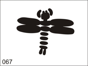 Disegno di tatuaggio aerografo M067