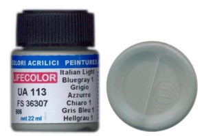 Colore LifeColor UA113 mimetic light blue grey 1