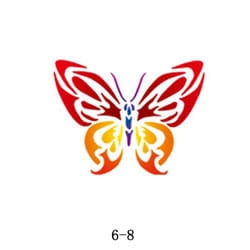 Disegno per glitter tattoo Fengda 06-08