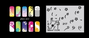 Disegno per le unghie (aerografo nail art) Fengda JFH11-217