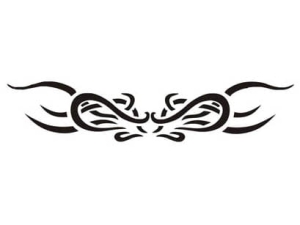 Disegno di tatuaggio aerografo V086