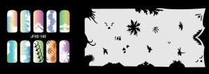Disegno per le unghie (aerografo nail art) Fengda JFH08-146