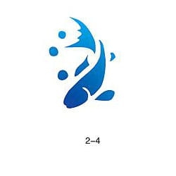 Disegno per glitter tattoo Fengda 02-04