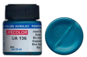 Colore LifeColor UA136 mimetic blue aotake