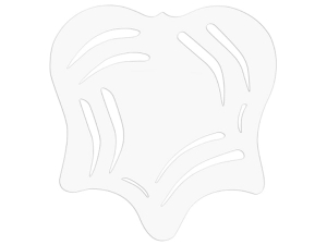 Eyebrow Airbrush Stencil