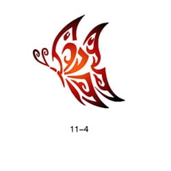 Disegno per glitter tattoo Fengda 11-04