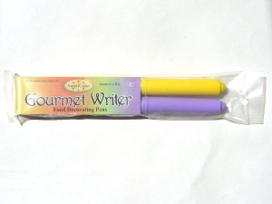 AmeriColor 2x GOURMET WRITERS Food Pen (Easter set) - Purple+Yellow