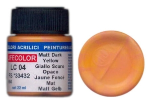 Colore LifeColor LC04 basic matt dark yellow