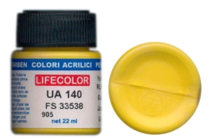 Colore LifeColor UA140 mimetic yelow rim 04