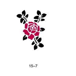 Disegno per glitter tattoo Fengda 15-07