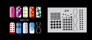 Disegno per le unghie (aerografo nail art) Fengda JFH11-211