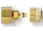 G1/8 conettore per 4x6mm tubo (intrecciato o trasparente)
