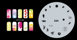 Disegno per le unghie (aerografo nail art) Fengda JFH13-244