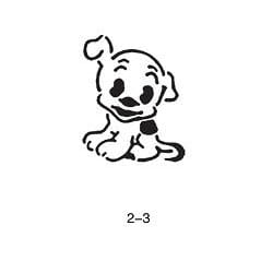 Disegno per glitter tattoo Fengda 02-03