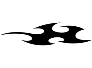 Disegno aerografo fiamme/flames C492