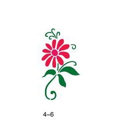 Disegno per glitter tattoo Fengda 04-06