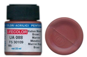 Colore LifeColor UA088 mimetic italian brown 2