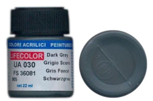 Colore LifeColor UA030 mimetic dark grey