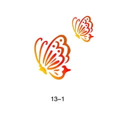 Disegno per glitter tattoo Fengda 13-01