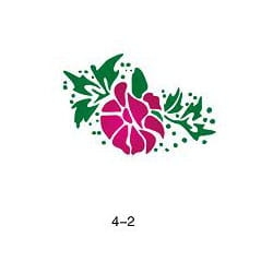 Disegno per glitter tattoo Fengda 04-02