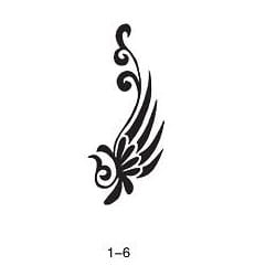 Disegno per glitter tattoo Fengda 01-06