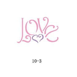 Disegno per glitter tattoo Fengda 10-03