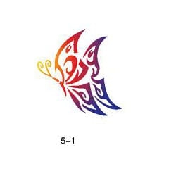 Disegno per glitter tattoo Fengda 05-01