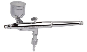 Pistola a spruzzo aerografo Fengda® BD-132E con ugello 0,5 mm