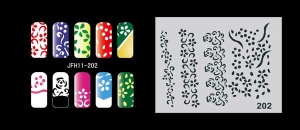 Disegno per le unghie (aerografo nail art) Fengda JFH11-202