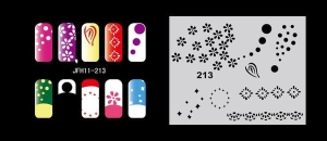 Disegno per le unghie (aerografo nail art) Fengda JFH11-213