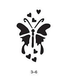 Disegno per glitter tattoo Fengda 03-06